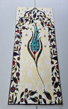 Turquoise Tulip Rose Prayer Mat